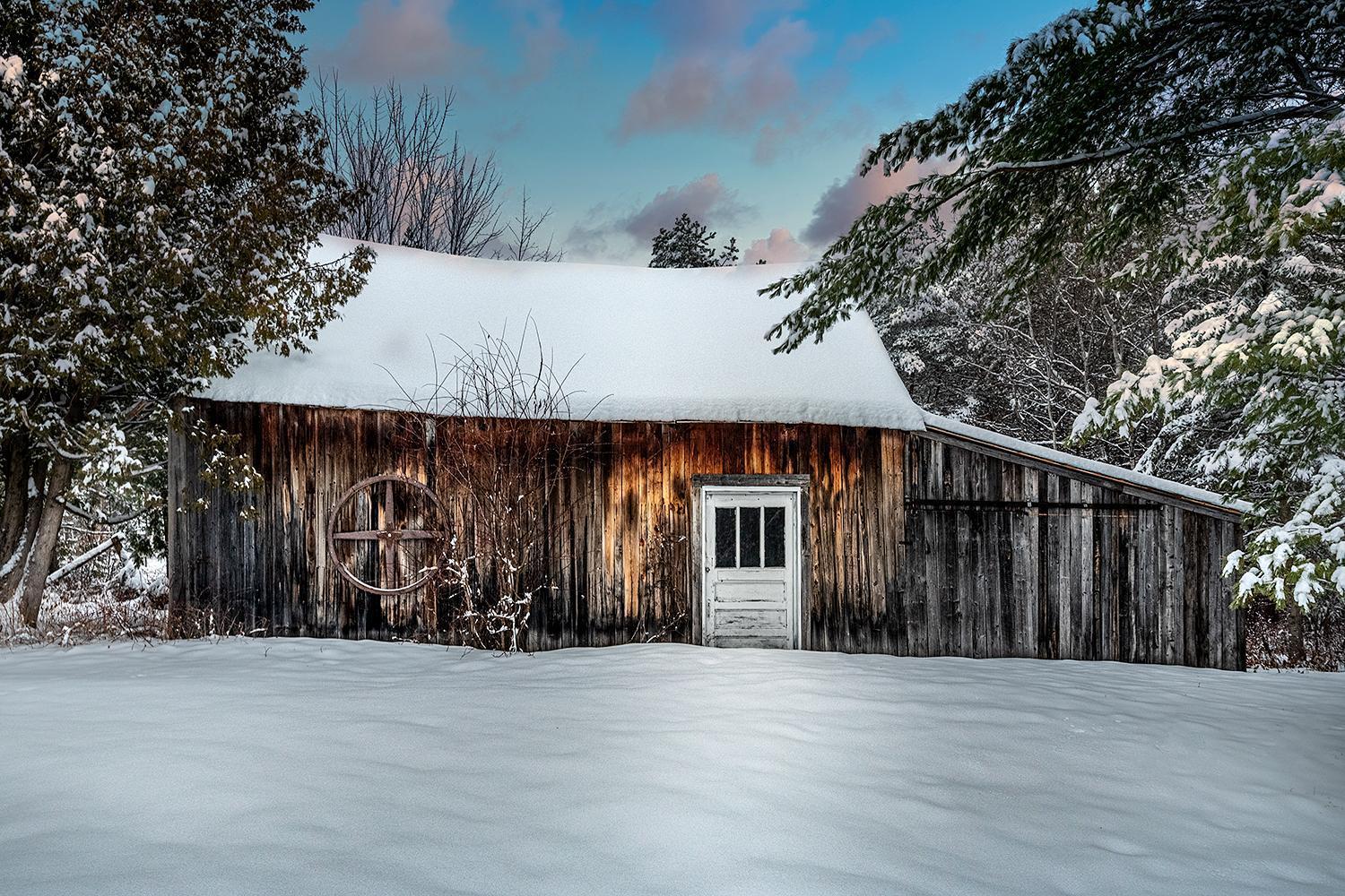 Ancestral Wooden Chalet - St-Gabriel De Brandon Mandeville Exterior foto