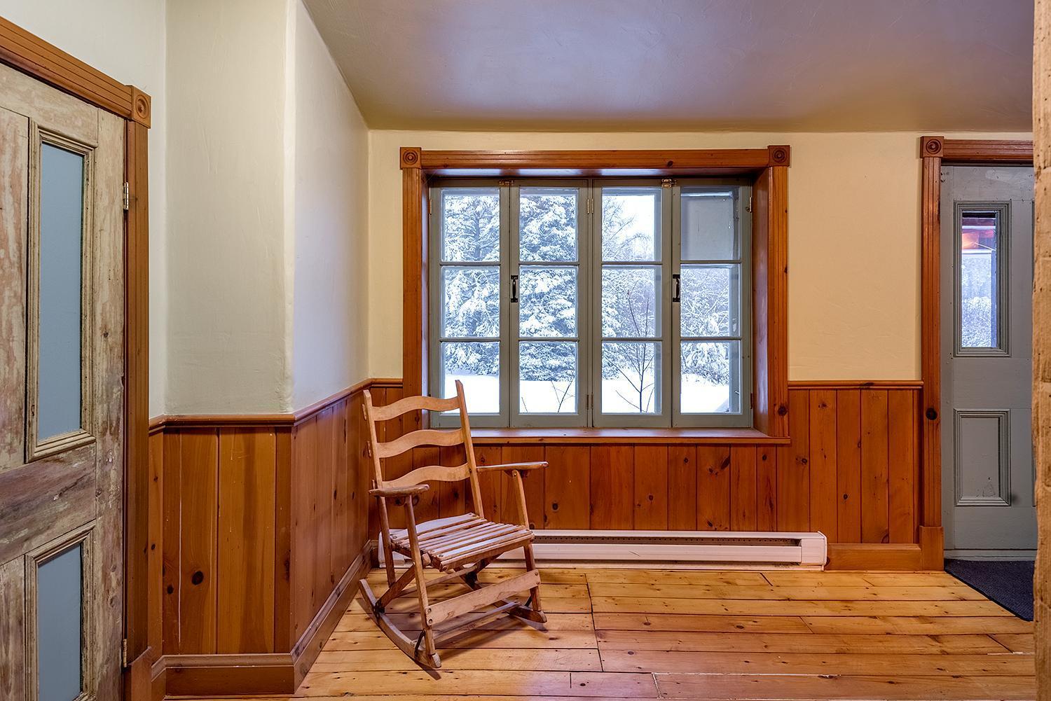 Ancestral Wooden Chalet - St-Gabriel De Brandon Mandeville Exterior foto