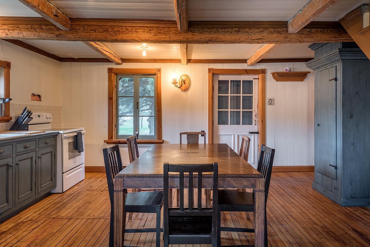 Ancestral Wooden Chalet - St-Gabriel De Brandon Mandeville Exterior foto