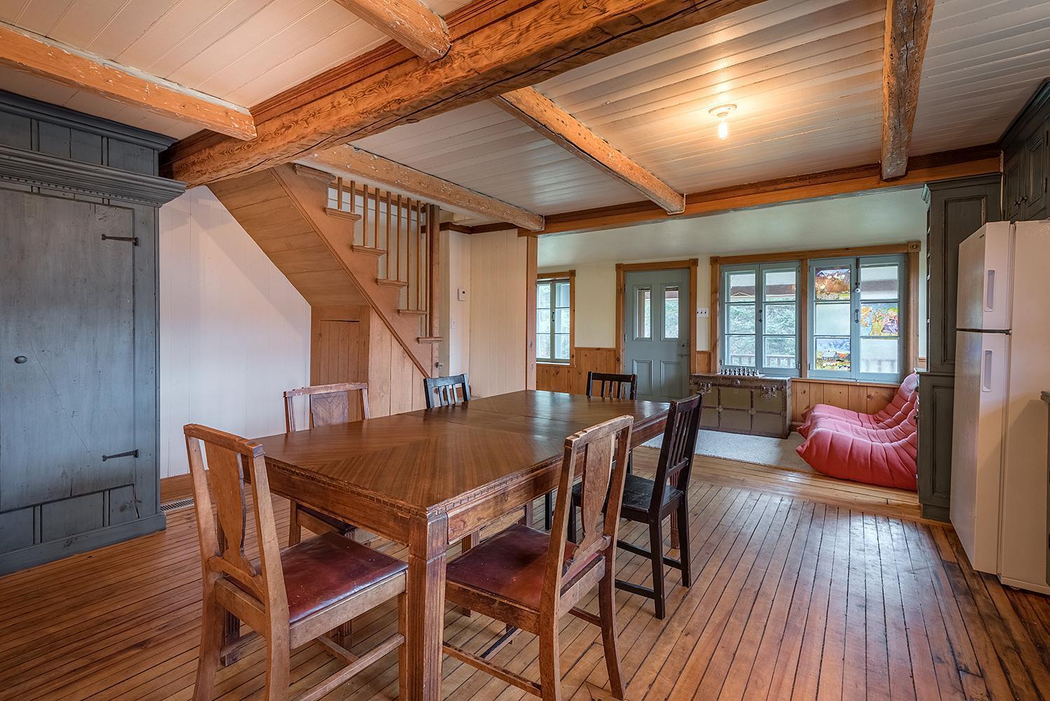 Ancestral Wooden Chalet - St-Gabriel De Brandon Mandeville Exterior foto