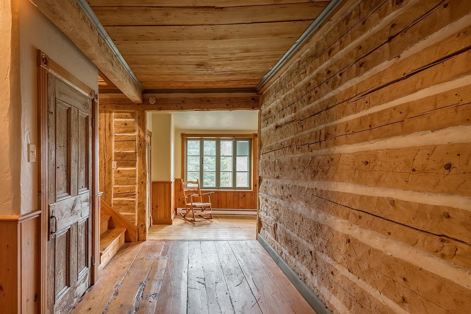 Ancestral Wooden Chalet - St-Gabriel De Brandon Mandeville Exterior foto